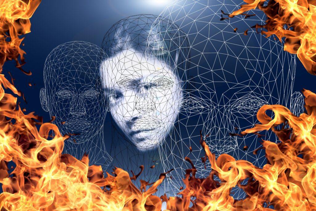 Vicious circle of self-criticism